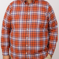 CAMISA MANGA LARGA MULTICOLOR CUADROS FRANELA Tallas Extra 2309461 - dioromx