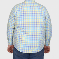 CAMISA MANGA LARGA CUADROS MULTICOLOR TALLA EXTRA 2304076 - dioromx