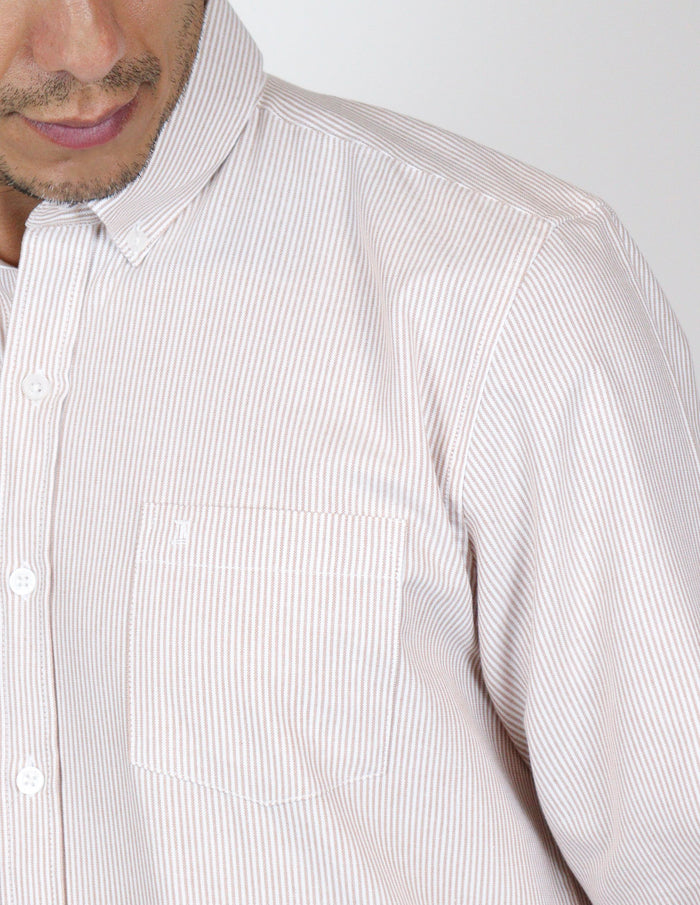 CAMISA MANGA LARGA ROSA RAYAS REF 2311589