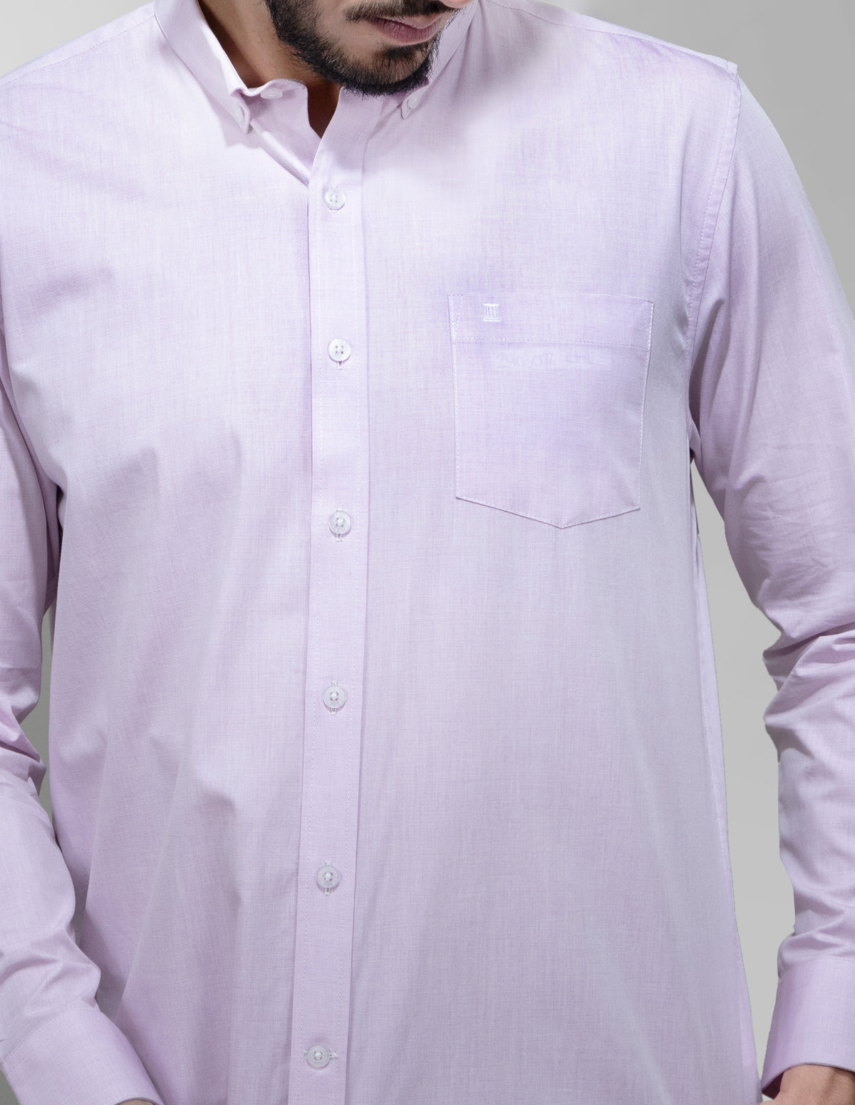 Camisa 100% Algodón Manga Larga Rosa Estilo Rayas