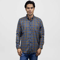 Camisa Casual de Franela Manga Larga Multiculor Estilo Cuadros