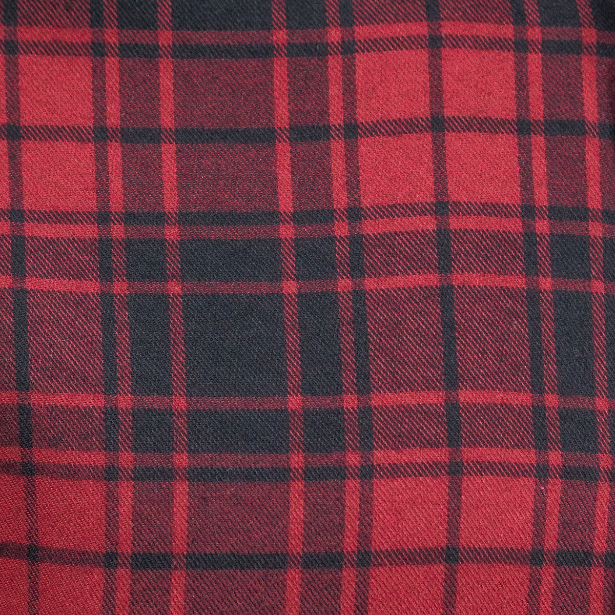 Camisa Franela Roja Cuadros Manga Larga 2010262