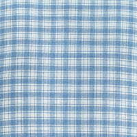 Camisa Cuadros Azul Manga Corta 100% Algodón 2510287