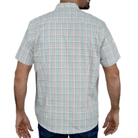 Camisa Cuadros Multicolor Manga Corta 100% Algodón 2510290