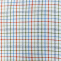 Camisa Cuadros Multicolor Manga Corta 100% Algodón 2510290