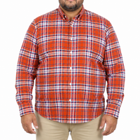 CAMISA MANGA LARGA MULTICOLOR CUADROS FRANELA Tallas Extra 2309461 - dioromx