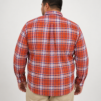 CAMISA MANGA LARGA MULTICOLOR CUADROS FRANELA Tallas Extra 2309461 - dioromx