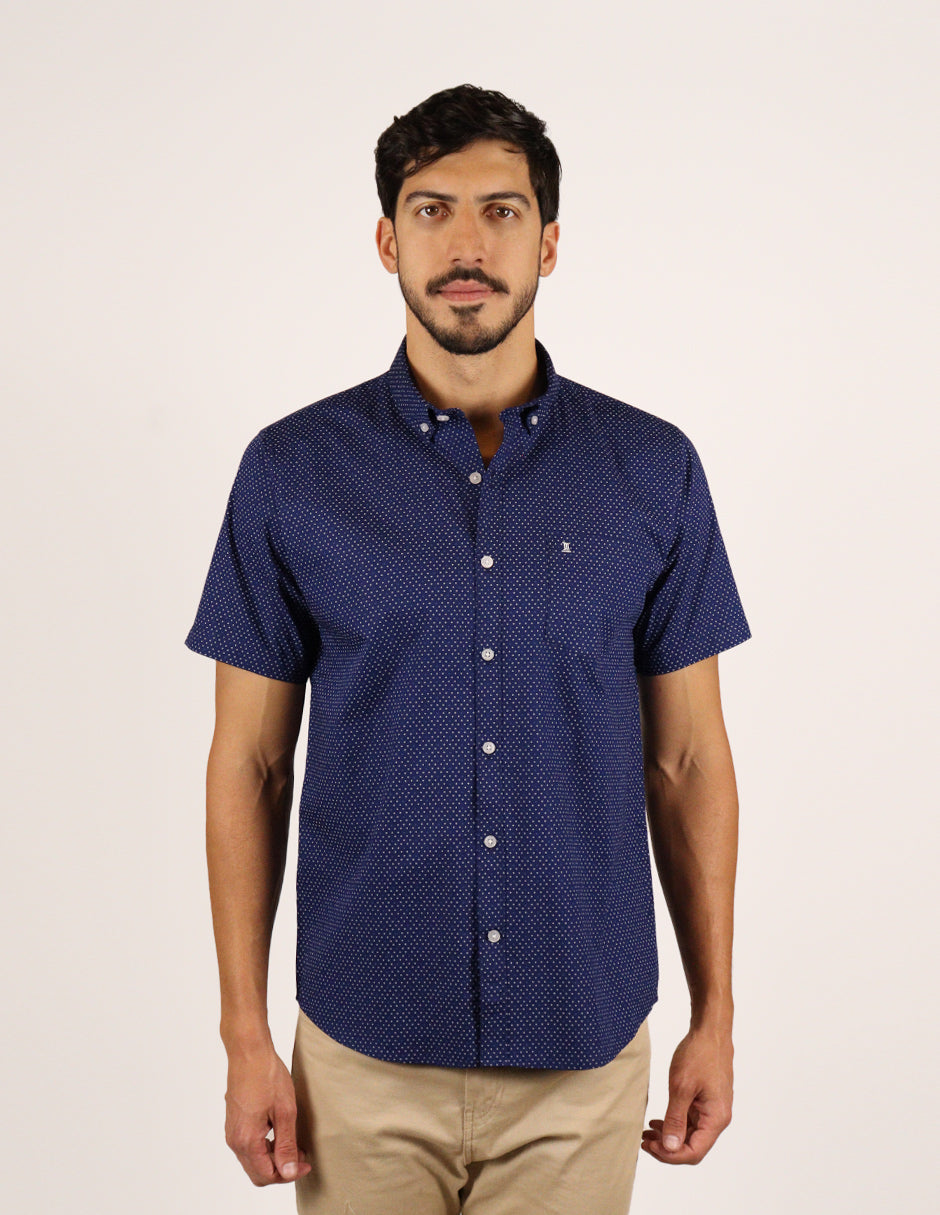 CAMISA PARADA 111 HOMBRE MANGA CORTA ALGODÓN DEMIR