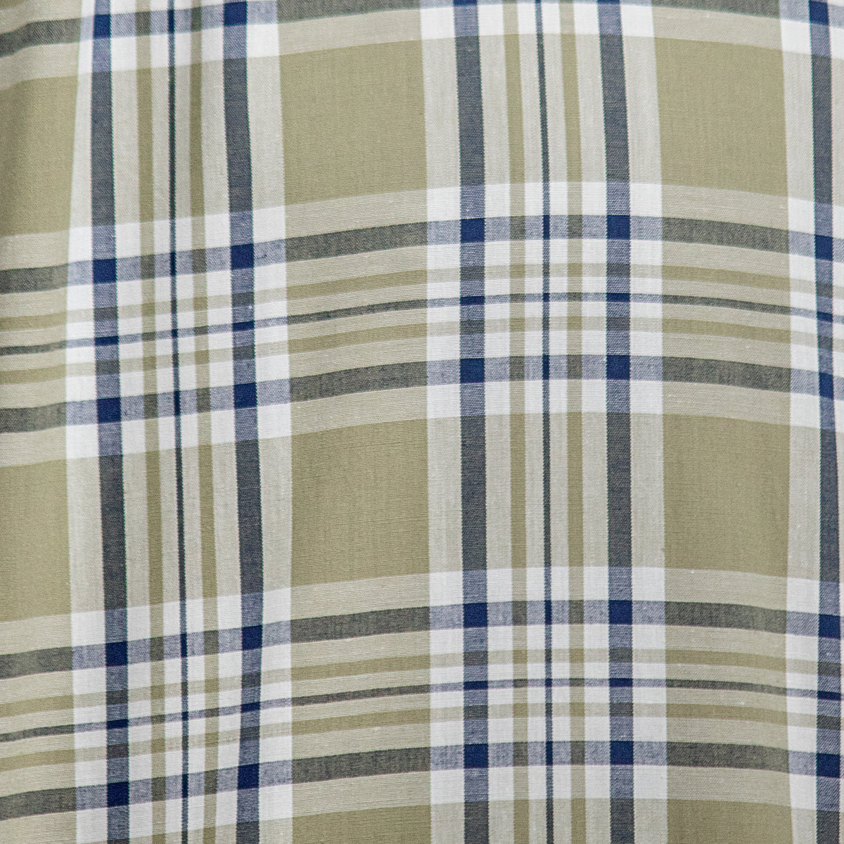 Camisa Cuadros Verde con Manga Corta 100% Algodón 2311605