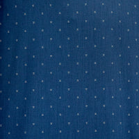 Camisa Azul Estampado de Manga Larga 2408070