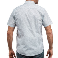 Camisa Blanca Estampado con Manga Corta 100% Algodón 2409179