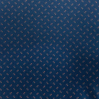 Camisa Estampado Azul Manga Larga 100% Algodón 2416084