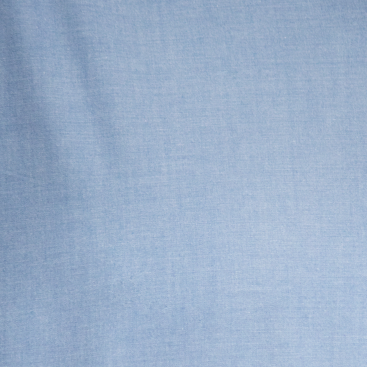 Camisa Azul Lisa Manga Larga 100% Algodón 2505062