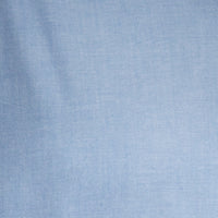 Camisa Azul Lisa Manga Larga 100% Algodón 2505062