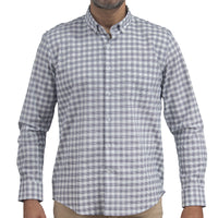 Camisa Cuadros Azul con Manga Larga 100% Algodón 2507129 - dioromx