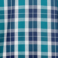Camisa Cuadros Azul Manga Corta 2509206