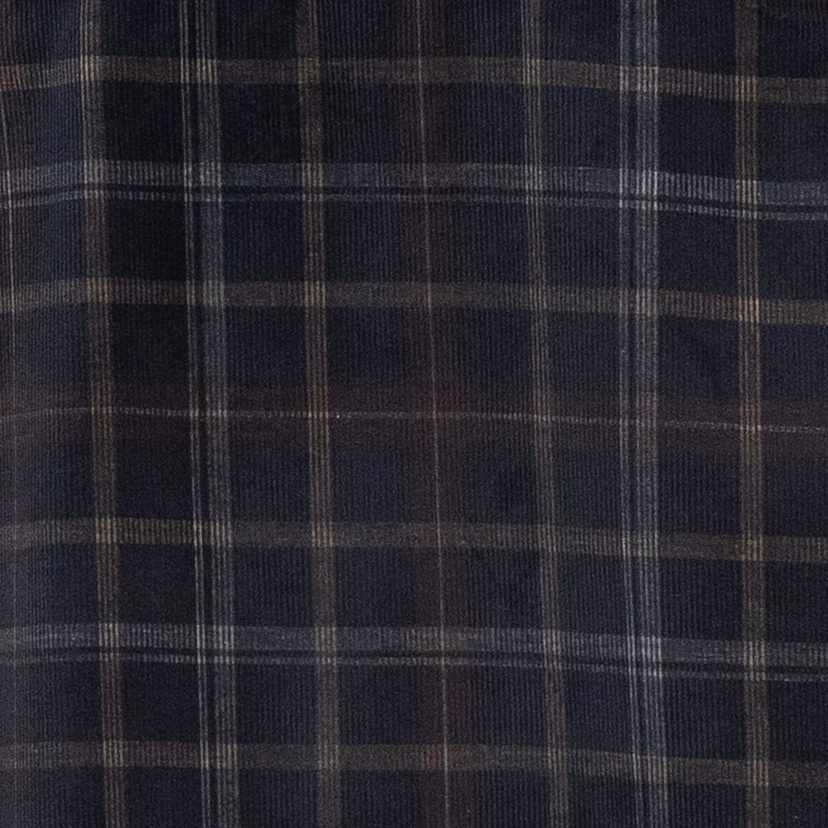 Camisa Pana Gris de Cuadros con Manga Larga 100% Algodón Talla Extra 2510030 - dioromx