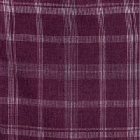 Camisa Pana Morado Cuadros Manga Larga 100% Algodón Talla Extra 2510035
