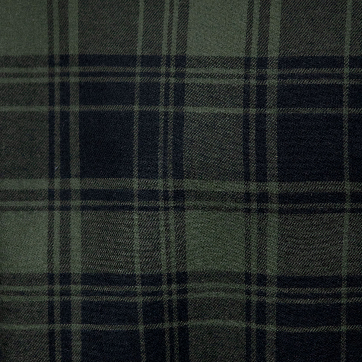 Camisa Franela Verde Cuadros Manga Larga Talla Extra 2510041