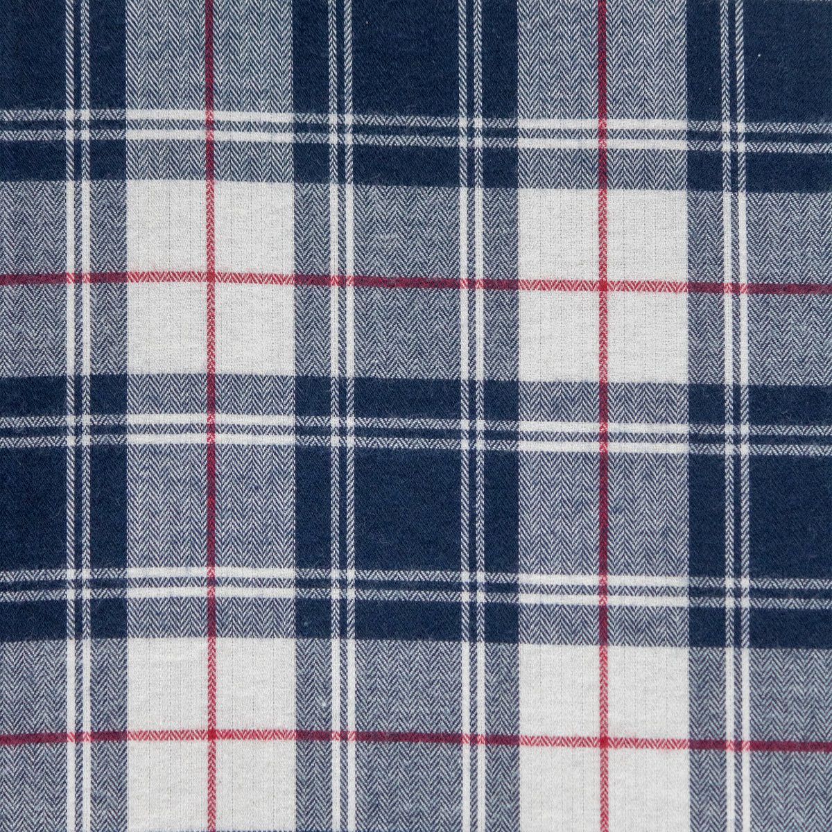 Camisa Franela Azul Cuadros Manga Larga 100% Algodón Talla Extra 2510042