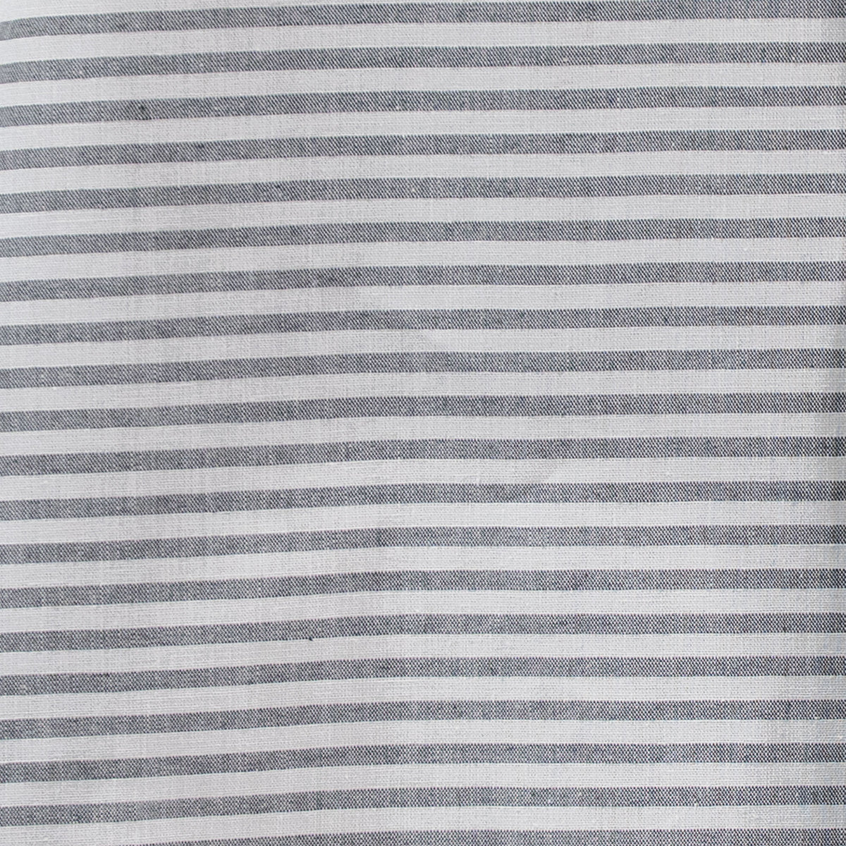 Camisa de Rayas Gris con Manga Larga 100% Algodón Talla Extra 2510104 - dioromx