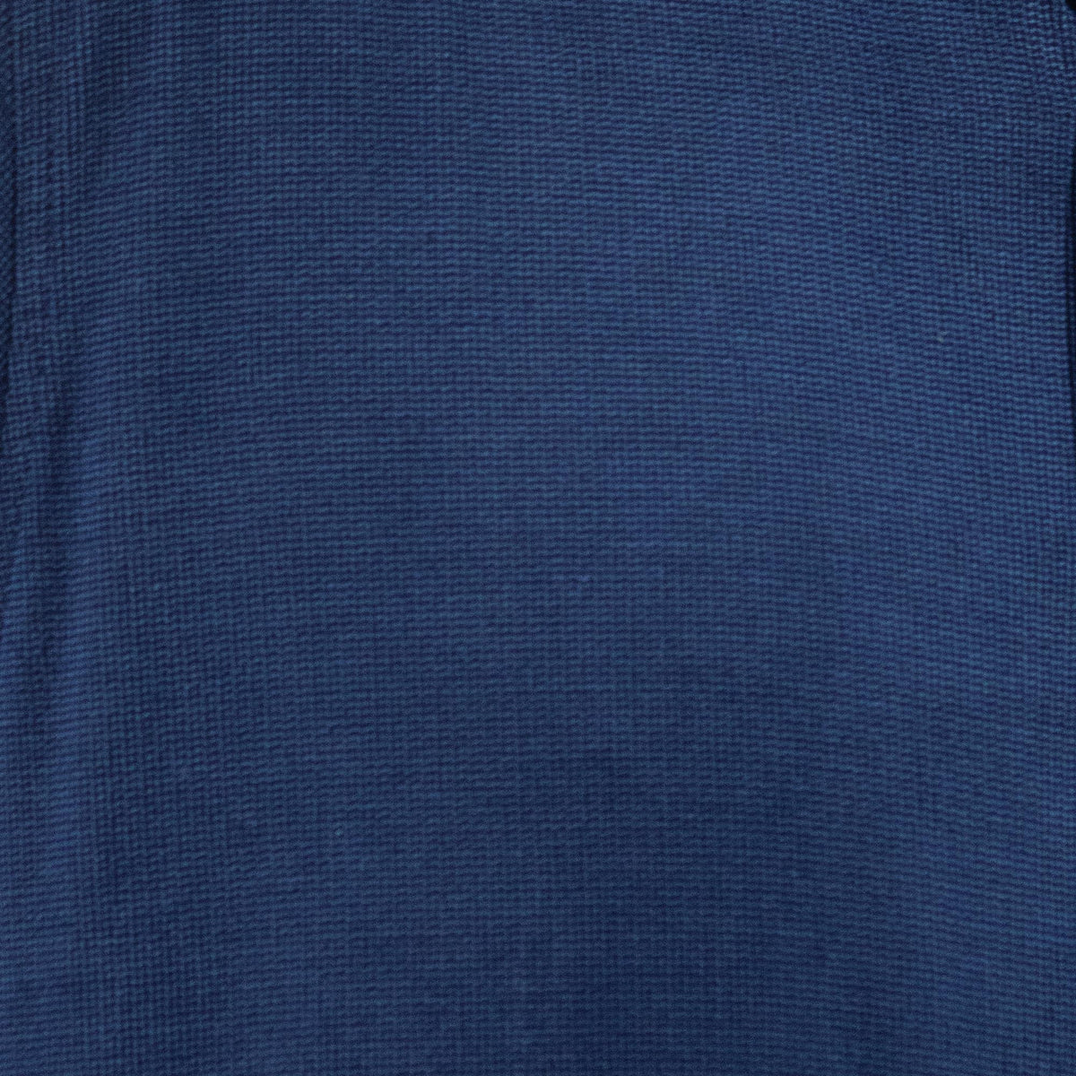 Camisa de Pana Lisa Azul Manga Larga 100% Algodón 2510230