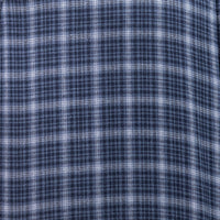 Camisa de Franela Cuadros Azul Manga Larga 2510255 - dioromx