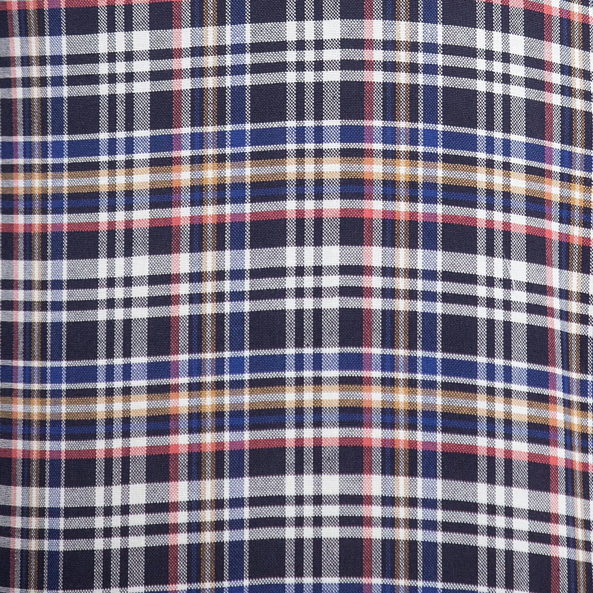 Camisa de Cuadros Azul Manga Larga 100% Algodón 2510260 - dioromx