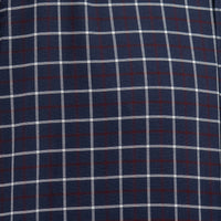 Camisa Azul de Cuadros Manga Larga 100% Algodón 2510262 - dioromx