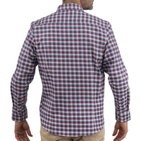 Camisa de Cuadros Roja Manga Larga 100% Algodón 2510264