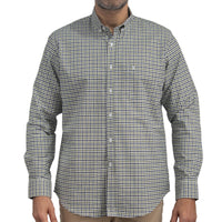 Camisa de Cuadros Verde Manga Larga 100% Algodón 2510266 - dioromx