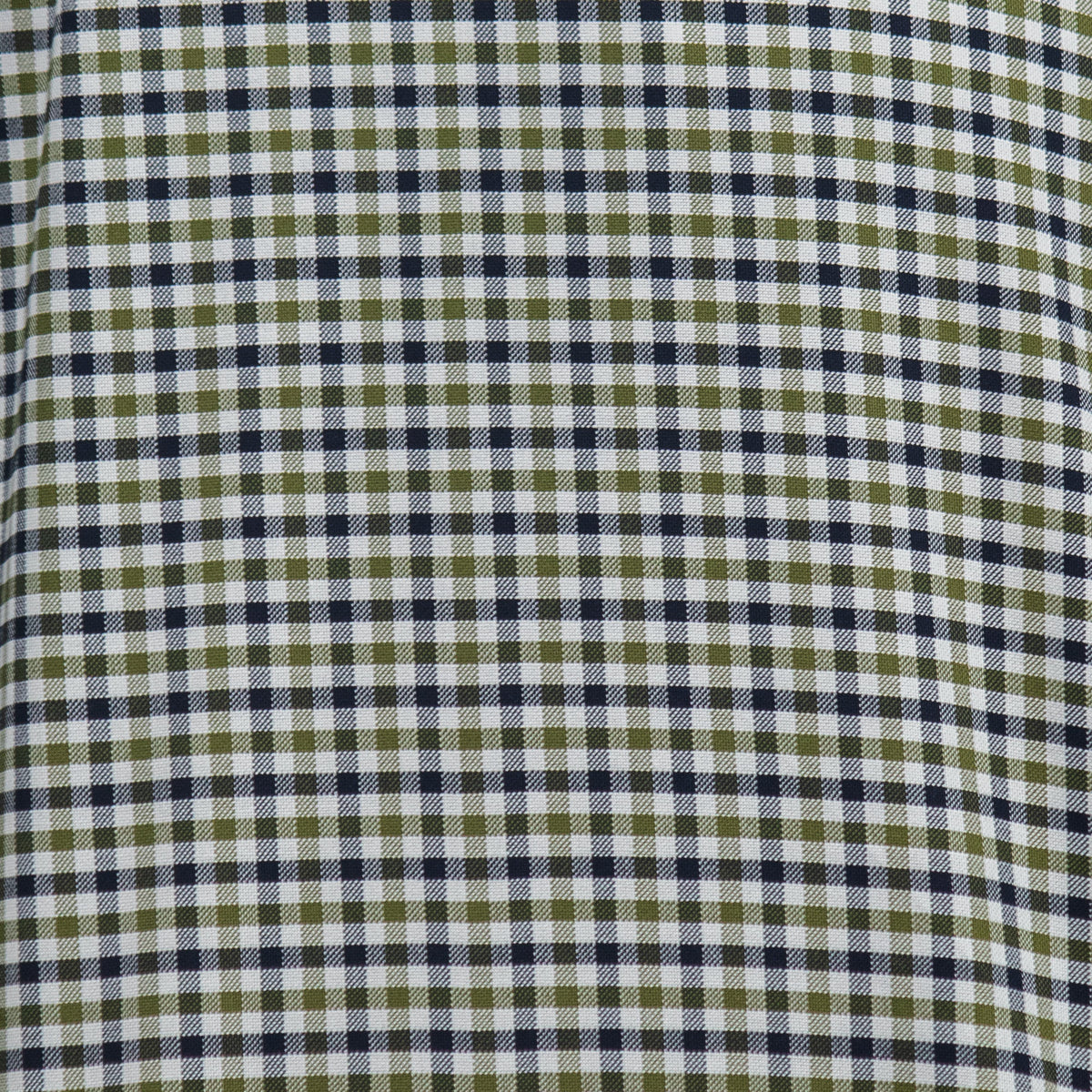 Camisa de Cuadros Verde Manga Larga 100% Algodón 2510266 - dioromx