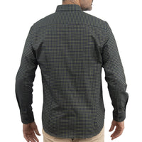 Camisa de Cuadros Verde Manga Larga 100% Algodón 2510267 - dioromx