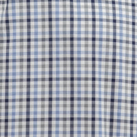 Camisa de Cuadros Azul Manga Larga 100% Algodón 2510270 - dioromx
