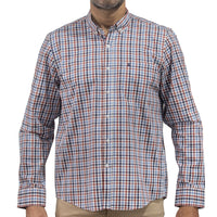 Camisa de Cuadros Multicolor Manga Larga 100% Algodón 2510271 - dioromx