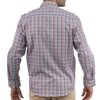 Camisa de Cuadros Multicolor Manga Larga 100% Algodón 2510271 - dioromx