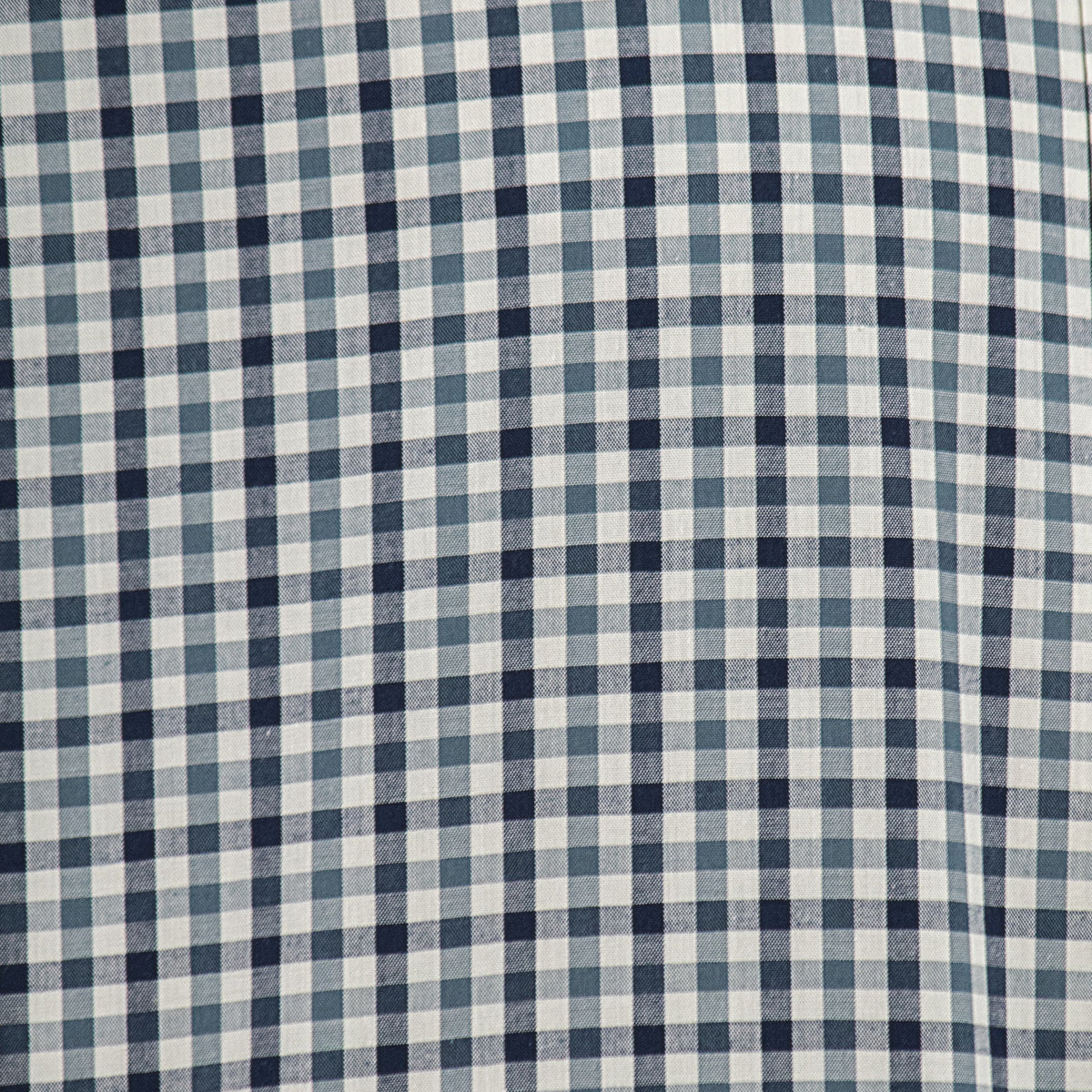 Camisa de Cuadros Azul Manga Larga 100% Algodón 2510273 - dioromx