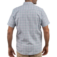 Camisa Multicolor de Cuadros Manga Corta 100% Algodón 2510291