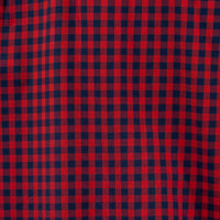 Camisa Roja de Cuadros con Manga Larga 100% Algodón Talla Extra 2511088 - dioromx