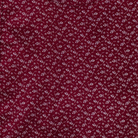Camisa Estampada Guinda Manga Corta Talla Extra 100% Algodón 2511091 - dioromx
