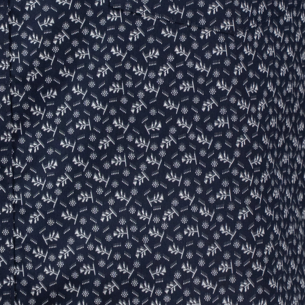 Camisa Estampada Negra Manga Corta Talla Extra 100% Algodón 2511093 - dioromx