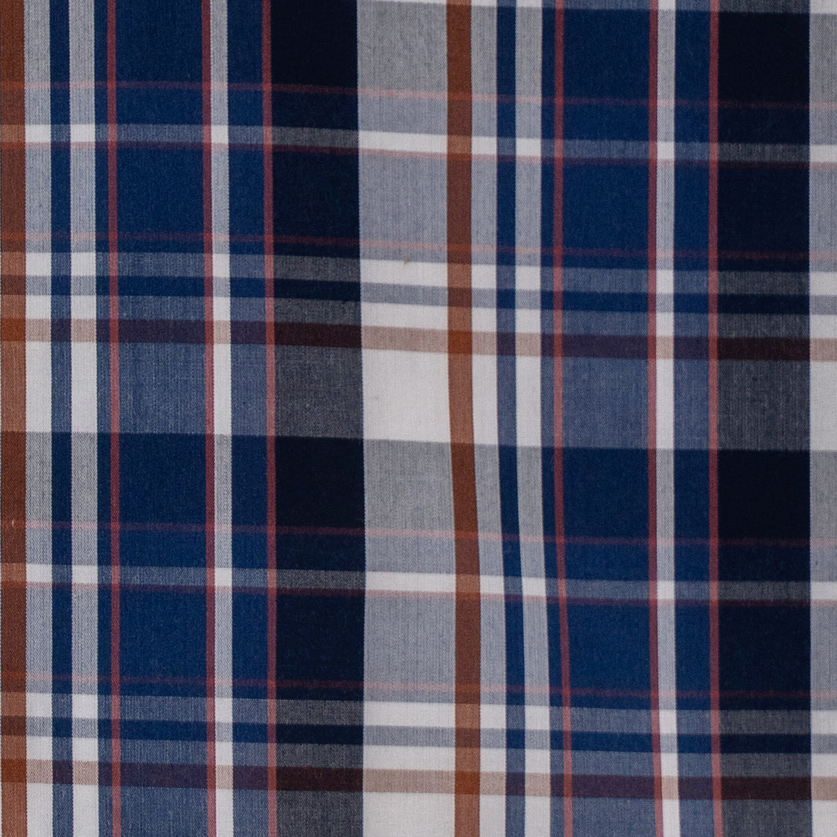 Camisa Cuadros Azul Manga Corta Talla Extra 100% Algodón 2511096 - dioromx