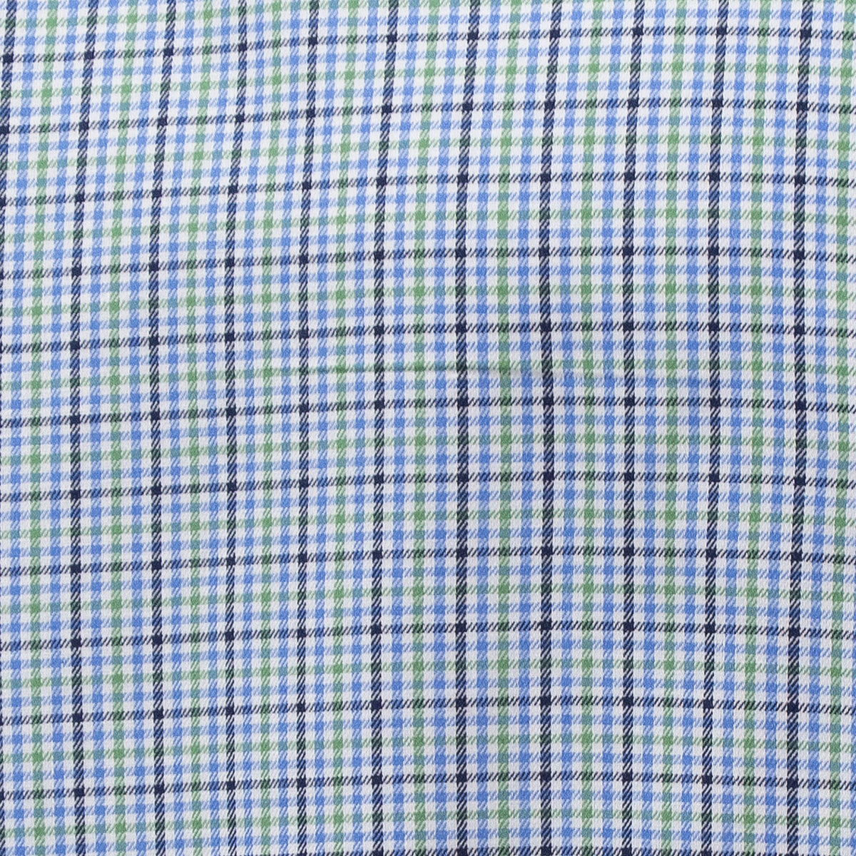 Camisa Cuadros Azul Manga Corta Talla Extra 100% Algodón 2512109 - dioromx