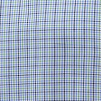 Camisa Cuadros Azul Manga Corta Talla Extra 100% Algodón 2512109 - dioromx
