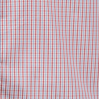 Camisa Cuadros Roja Manga Corta Talla Extra 100% Algodón 2512110 - dioromx