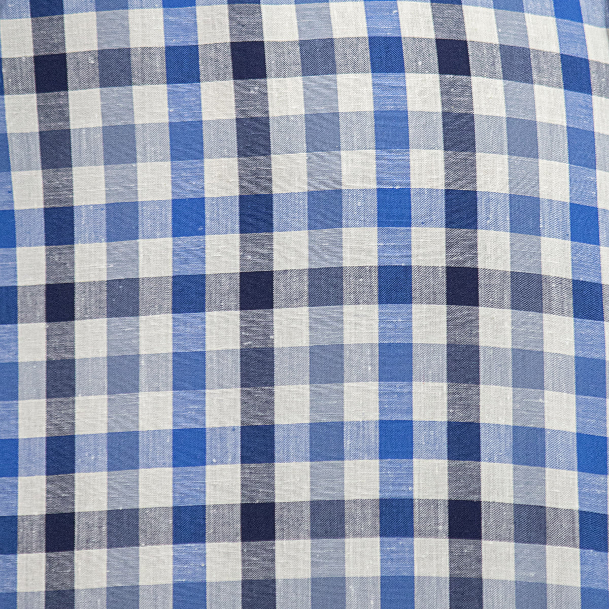 Camisa de Cuadros Azul Manga Larga 100% Algodón 2512301