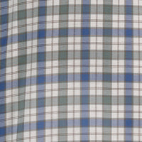 Camisa Cuadros Verde Manga Corta 100% Algodón 2512313 - dioromx