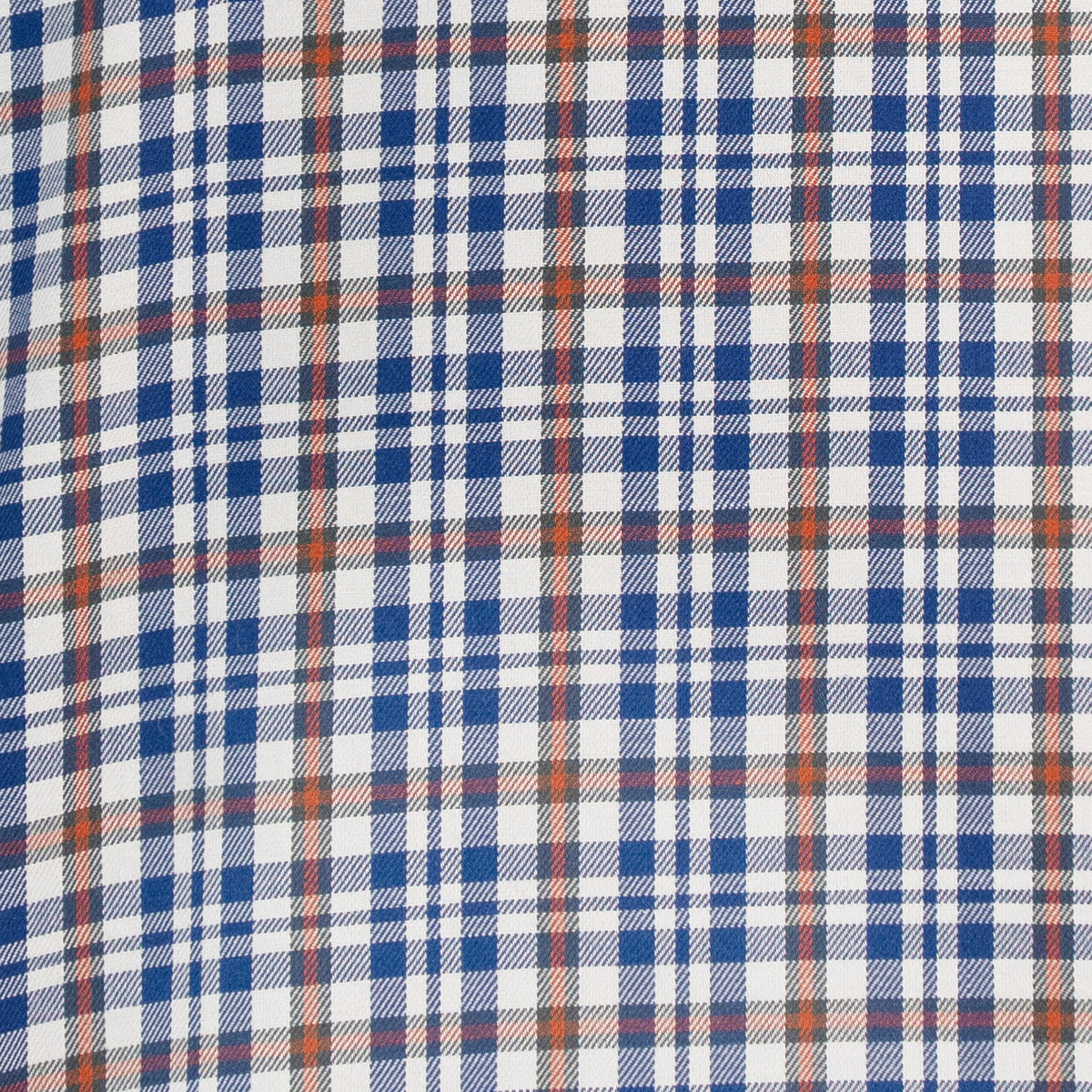Camisa Cuadros Azul Manga Corta 100% Algodón 2512314 - dioromx