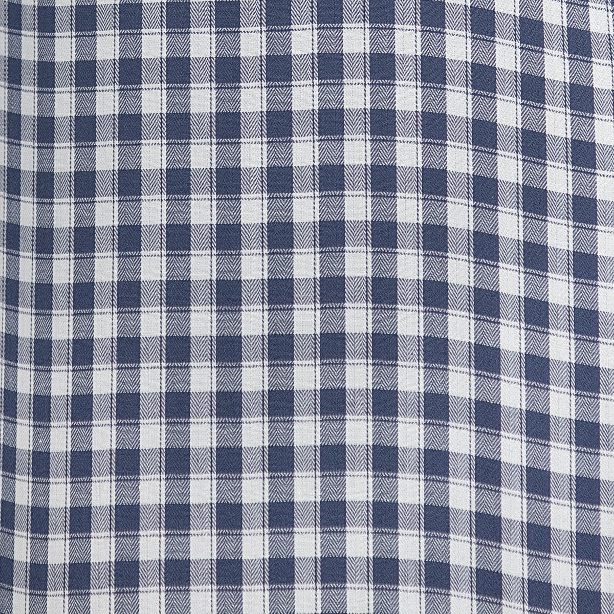 Camisa Azul de Cuadros Manga Larga 100% Algodón 2516003