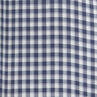 Camisa Azul de Cuadros Manga Larga 100% Algodón 2516003